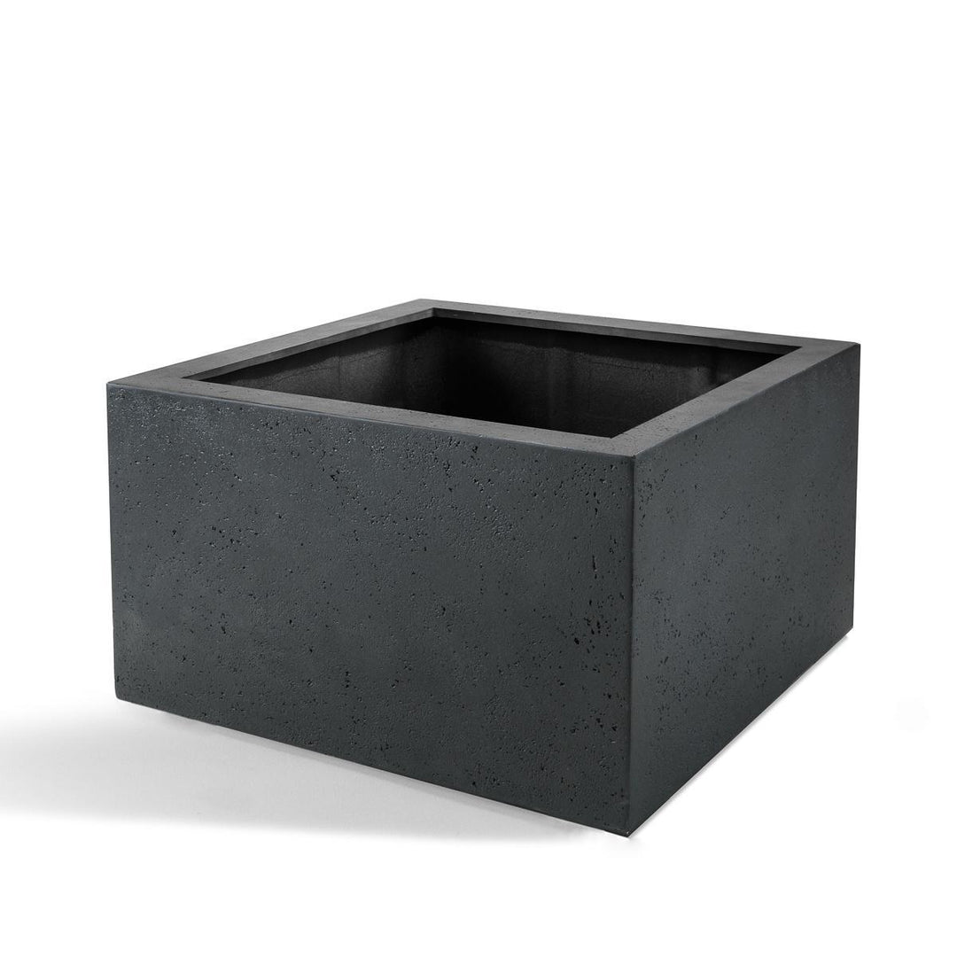 Pot Grigio Low Cube Antraciet - D60 x H40