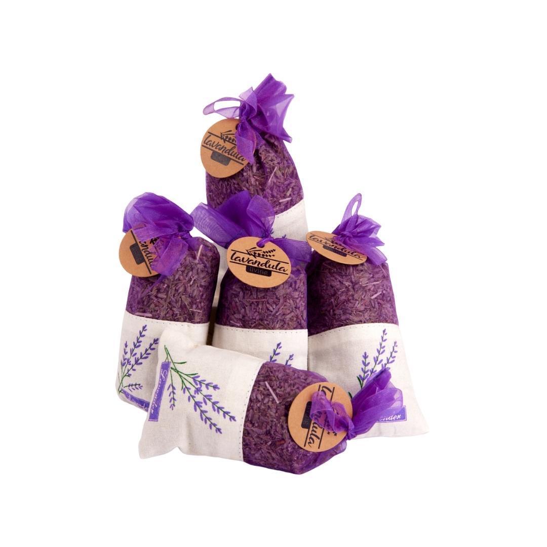 5 stuks Premium Lavendel geurzakjes - 5 x 20 gram